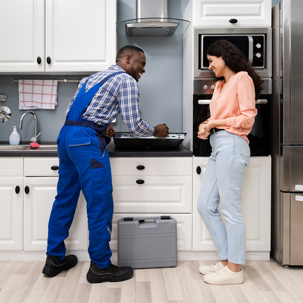 what kind of warranty do you offer on your cooktop repair services in Prince Frederick